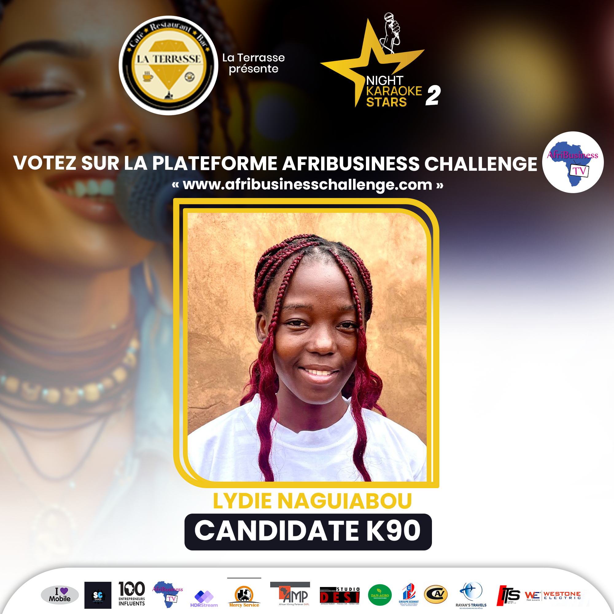 Mme. LYDIE NAGUIABOU