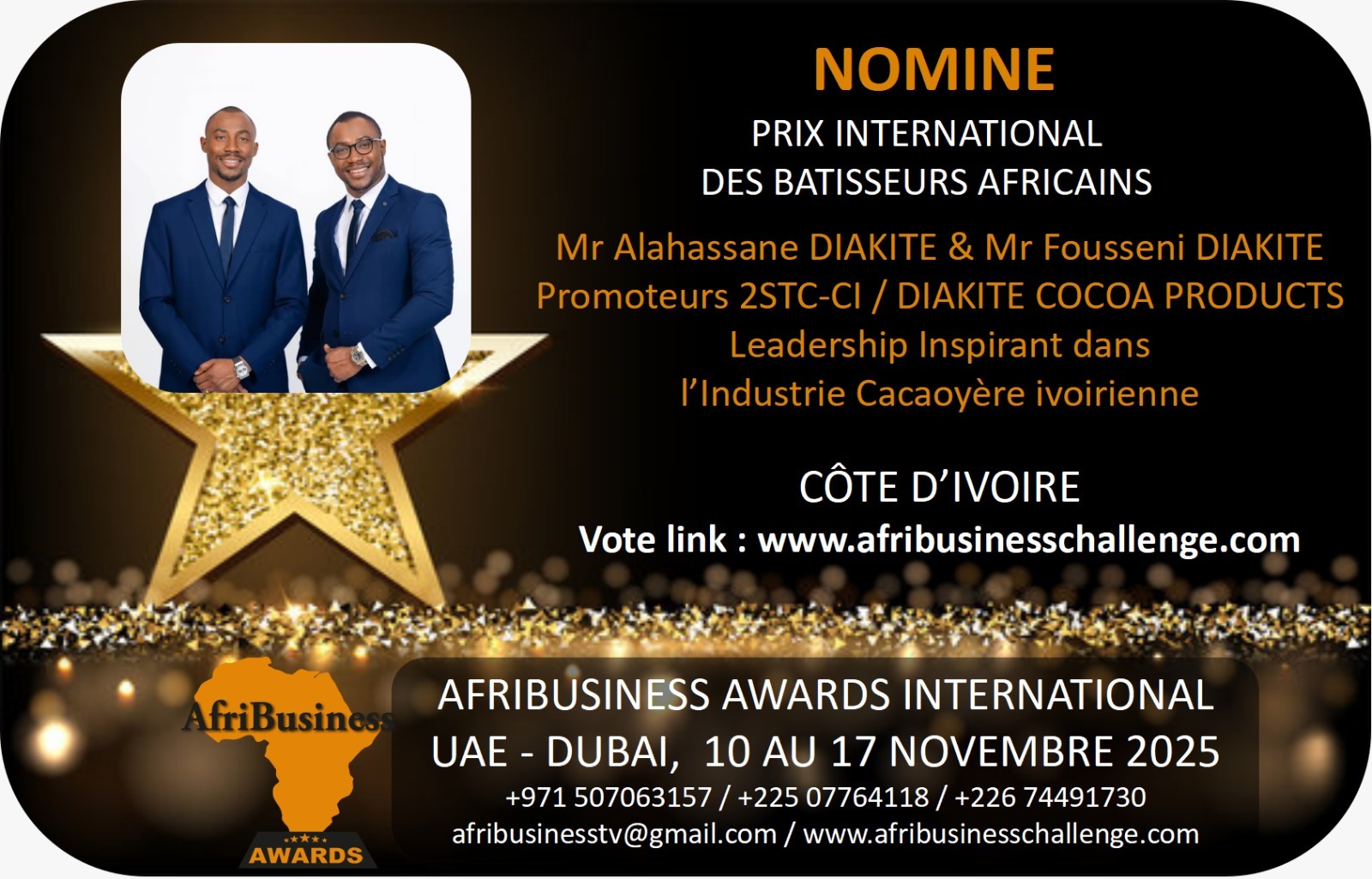 M. ALAHASSANE DIAKITE & FOUSSENI DIAKITE